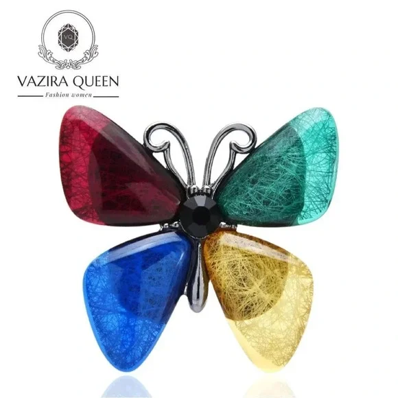 VQ Butterfly Brooch - Picture 1 of 6